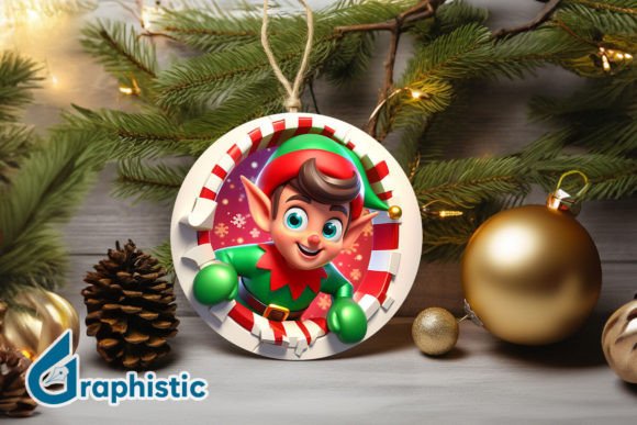 3D Cute ELF Ornament F 132 Review