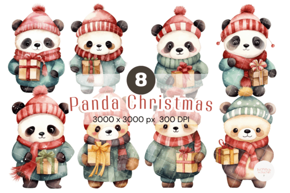 Panda Christmas PNG: Festive Illustrations Review