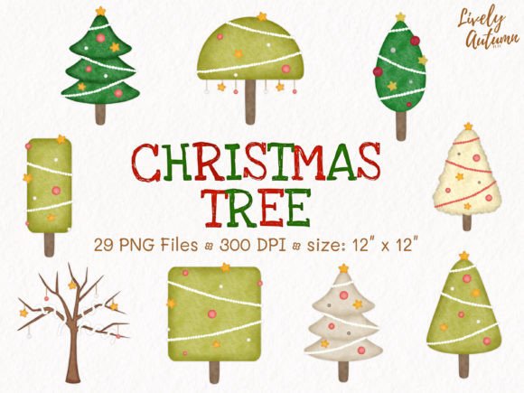 Review: Christmas Tree PNG Files Set for Embroidery