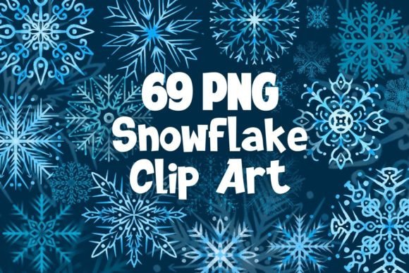 Reviewing Christmas Snowflake Watercolor Clip Art for Embroidery