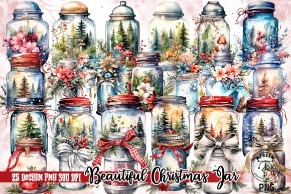 Reviewing the Christmas Jar Clipart for Embroidery